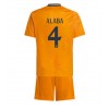 Real Madrid David Alaba #4 Auswärtstrikot 2024-25 Kurzarm (+ kurze hosen)